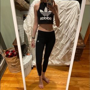 Adidas Leggings and Halter top Set